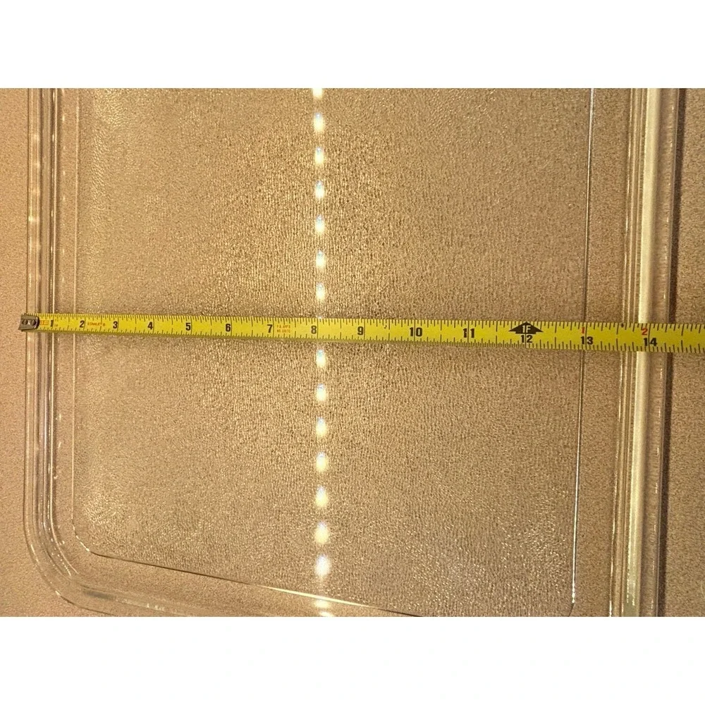 Rectangle Glass Replacement Plate Tray 15.5